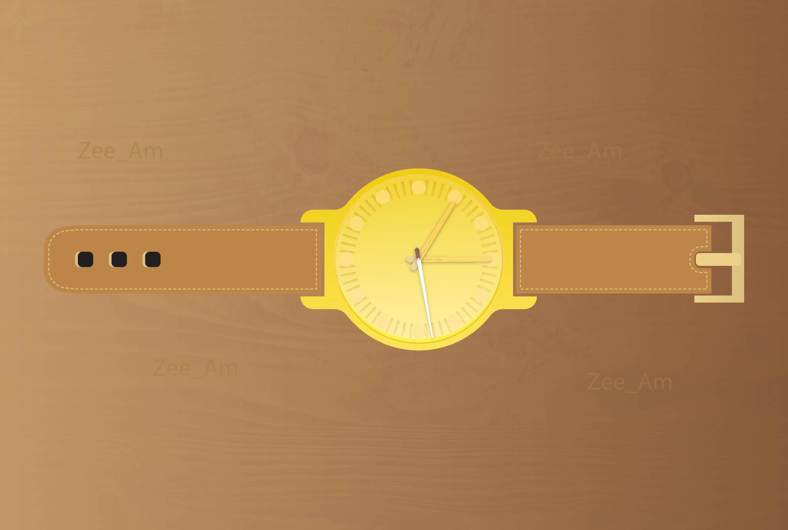 Example of Wrist Watch illustration