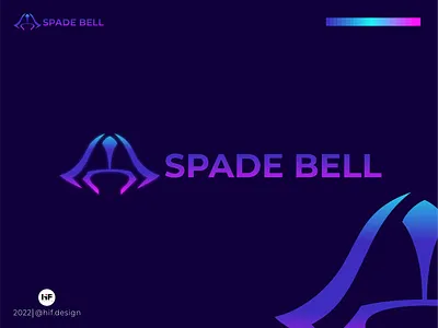 Spade Bell logo apparel graphic design
