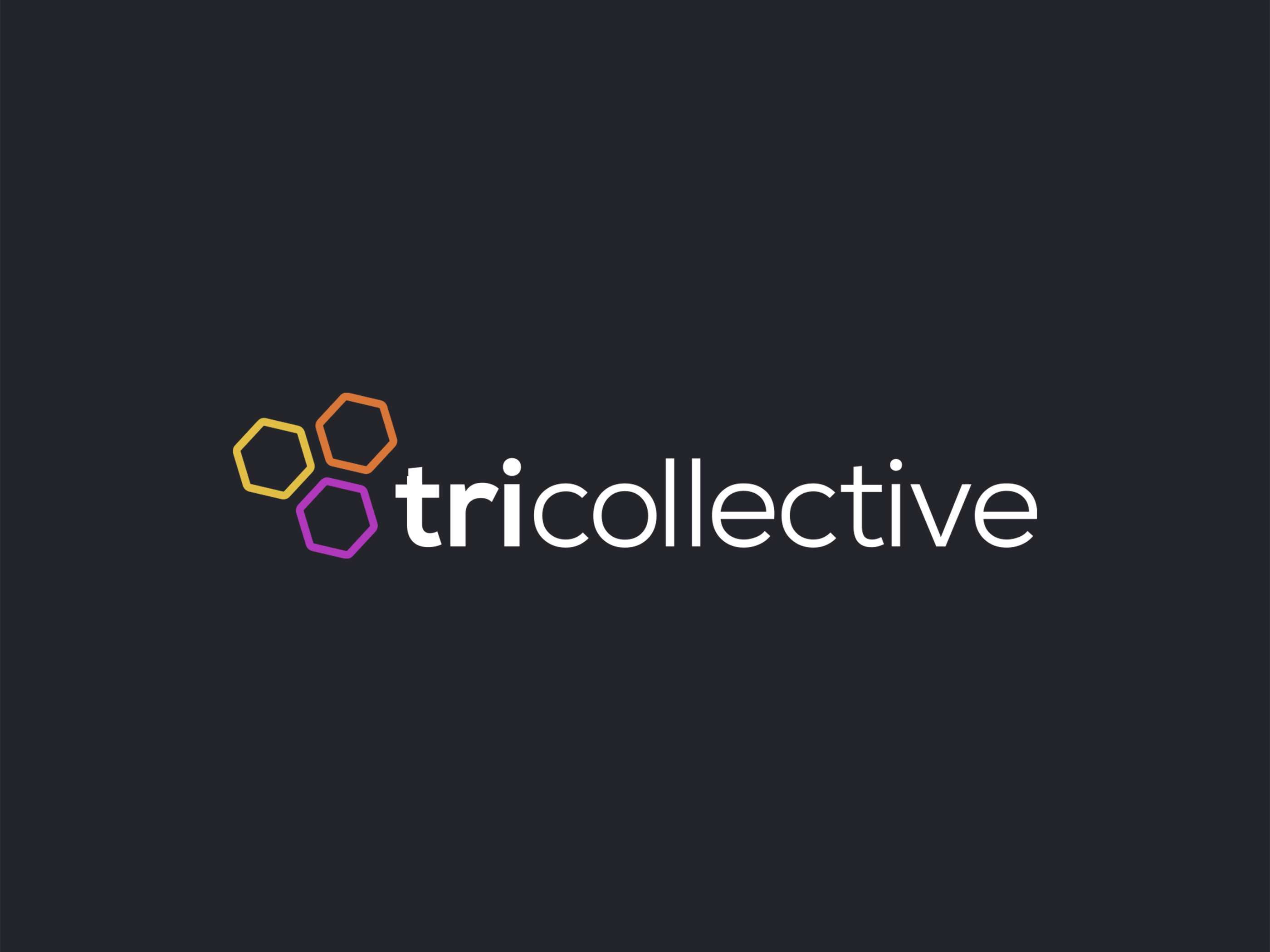 TriCollective logo australia branding care colourful design disability icon identity logo logodesign logomark mark ndis tri type typography