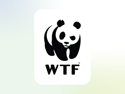 World WTF Federation graphic design illustration illustrator logo logotype parody vector 🤨