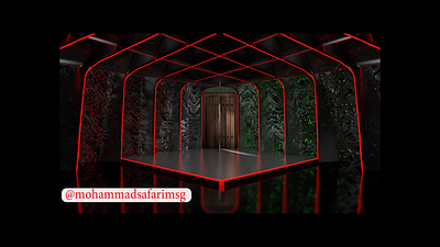 Virtual decor of Hadi TV 2022 TV program decor design graphic design hadi tv mohammad mohammadsafari tv virtual