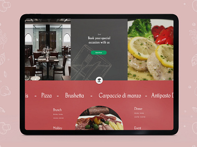 Restaurant website and mobile first design app branding design graphic design typography ui ux website design