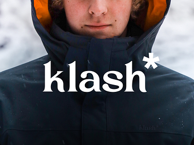 Klash - Mens Apparel Brand apparel brand logo bold brand brand identity design brandiing clothing logo jacket company logo logo logo design logo designer logotype men brand logo mens outfit logo minimal logo modern logo orange blue typographic logo winter apparel brand winter clothing logo