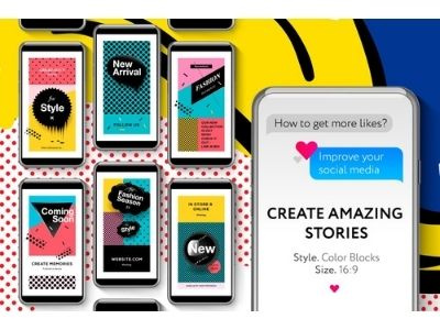 INSTAGRAM STORIES graphic design stories