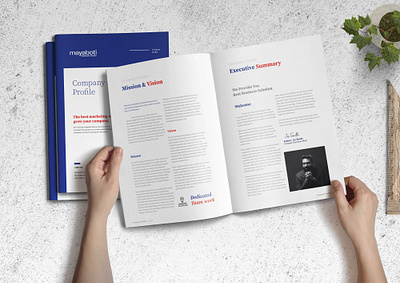 Company Profile for Marketing Agency advertising agency brochure booklet design brand identity branding branding brochure brochure design company profile editorial editorial design print design