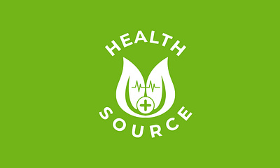 Health Source Logo Design brand branding company logo design health logo illustration logo logo branding logo design vector