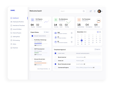 Intranet Portal Dashboard dashboard design ui ux webapp webdesign