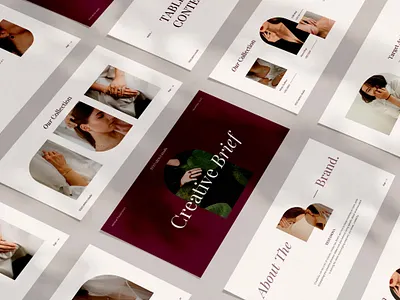 Creative Brief Template branding creative market keynote presentation minimal pitch deck powerpoint presentation presentation design presentation template slides template