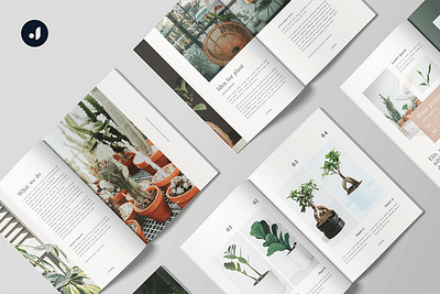 Planty Magazine annual report book catalog clean design illustration indesign indesign template lookbook magazine planty planty magazine portfolio print printable professional proposal report report template template