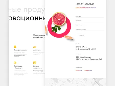 Foodtech branding graphic design logo ui