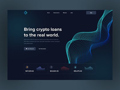 DeFi - Cryptocurrency Landing Page blockchain blockchain analysis coins crypto crypto currency crypto dashboard crypto landing page crypto web cryptocurency web cryptocurrency landing page cryptocurreny glass effect header homepage landing page moisture tokenomics uiux web website