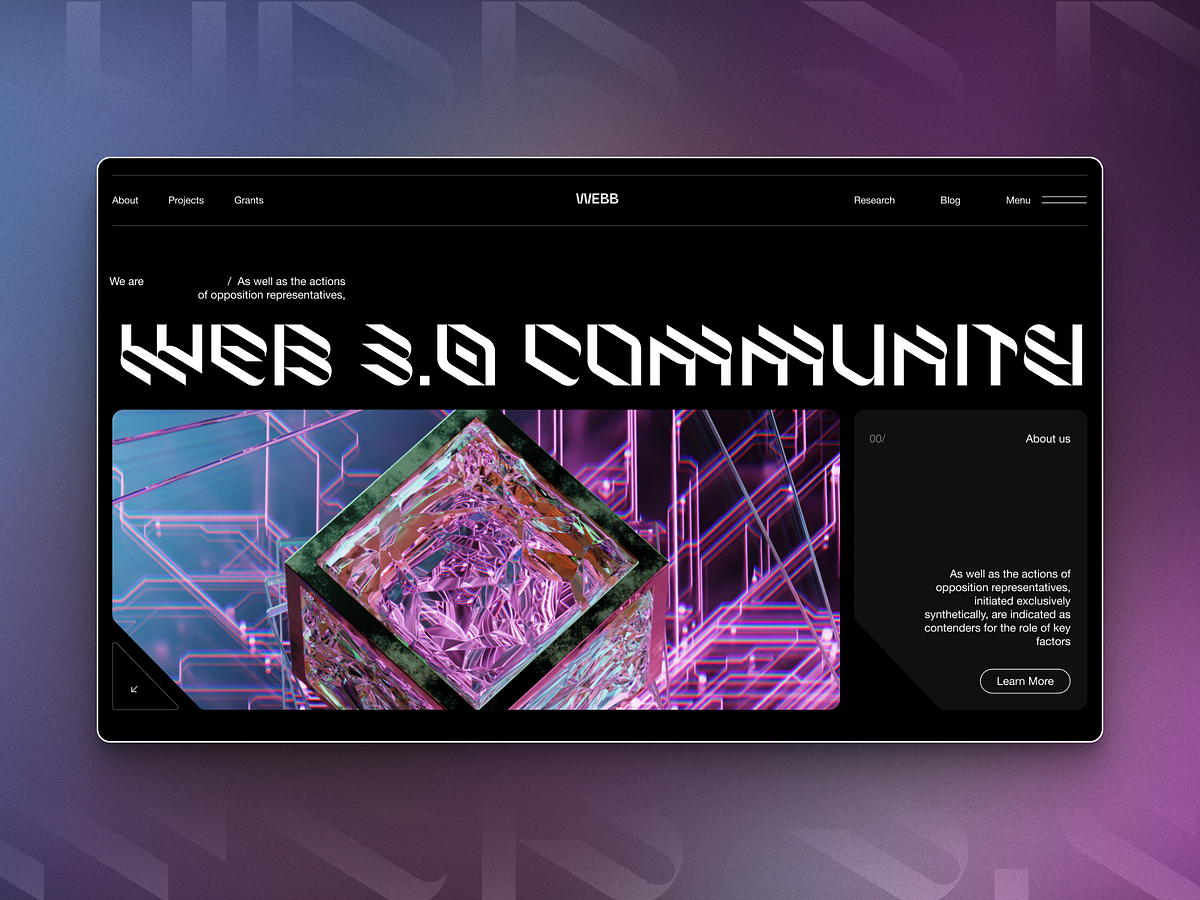 Web3 Community - website design by Phenomenon Studio on Dribbble