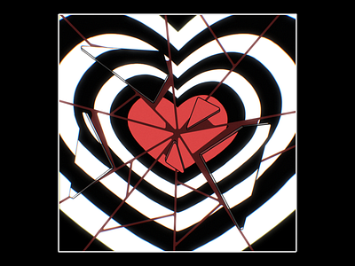 Single Cover Design broken heart cover design fan graphic illustration louis tomlinson music one direction procreate