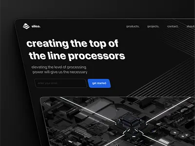 web site design: landing page modern web site page ui design hightech website home page homepage landing landing page modern website site ui ui ux design uiux user experience user interface ux web web design web development web page webpage website