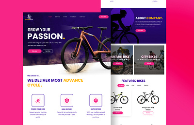 Cycle Website UI design figma graphic design ui user design user experience ux design website websiteui