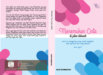 Desain Cover book cover design illustration vector