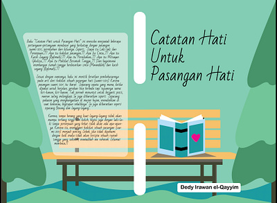 Desain Cover book design illustration vector