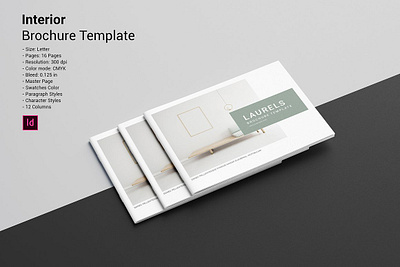 Interior Portfolio catalog clean designer portfolio indesign template interior interior booklet interior brochure interior catalog interior design interior portfolio interior studio lookbook magazine minimal multipurpose photography portfolio real estate