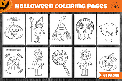 Halloween Coloring Pages adults