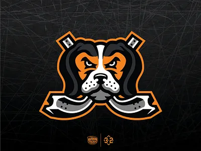 Cleveland Steelhounds branding cleveland design dog hockey hound ice logo ohio sports steel underdog