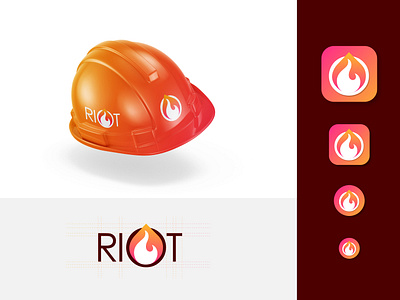 RIOT_LOGO_APP ICON applogo colorfull colorlogo fire firelogo logo logoappicon logofire minimallogo modern modernlogo orangelogo riot simplelogo