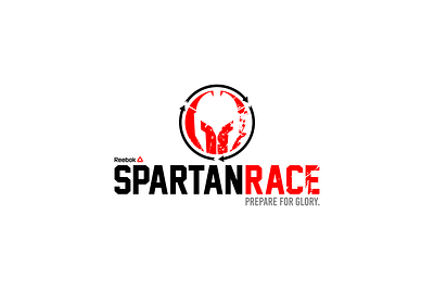 Reebok Spartan Race Logo Concept branding design icon logo typography