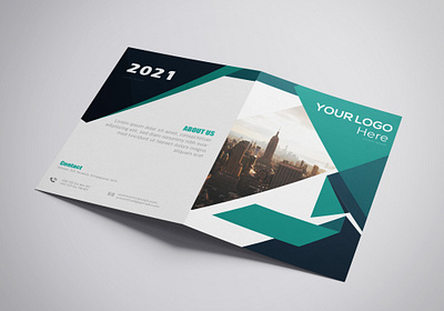 Bifold Brochure Design branding design graphic design illustration logo