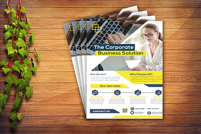 Corporate Flyer Design branding design graphic design logo