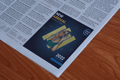 Newspaper ads design branding design graphic design logo