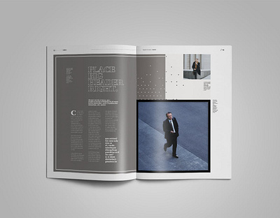 Kojima Magazine Template bestseller book brochure business clean corporate creative design easy editable graphic assets graphicassets indesign magazine magazine template minimal mockup simple stylish template