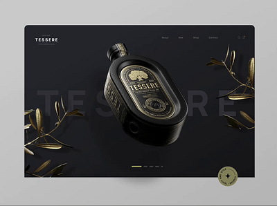 Tessere - Olive Oil 2022 animation brand branding design graphic design italy logo motion graphics olive trand ui ui ux ui design uiux ux ux iu uxui web website