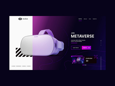 VR Shop design typography ui uiux ux web