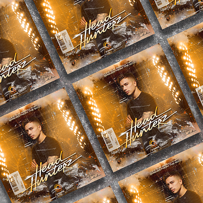 Headhunterz | Cover Design adobe adobephotoshop cover coverart design graphic design manipulation photoshop