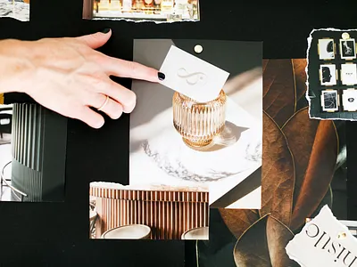 abstract monogram abstract monogram brand board brand mark brand photoshoot brand shoot interior design logo luxury design mockup monogram typography