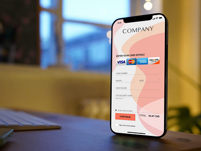 Daily UI 002 - Credit Card Checkout graphic design ui