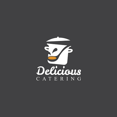 food logo branding design flat graphic design logo minimal typography vector