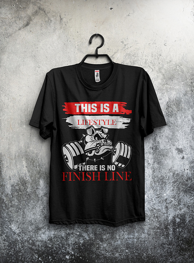 GYM t-shirt design branding design graphic design gym illustration t shirt vector vintage