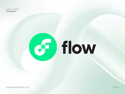 Flow Blockchain - Logo Design blockchain logo brand identity design brand identity designer branding crypto logo flow logo logo design nba nfl nft nft logo tech logo ufc