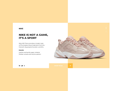 Ads Banner concept for Nike product banner design graphic design ui ux