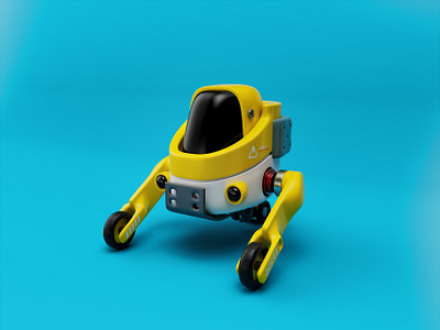 Personal Shuttle Vehicle 3d car drive illustration vehicle