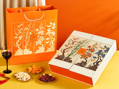Tet of Vietnam - gift box 2022 branding design graphic design illustration packaging tet vietnam tet2022