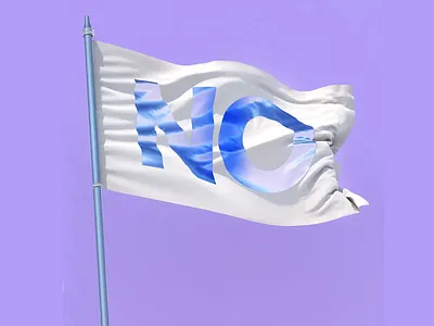 When to say no to a feature 3d design editor x feature flag graphic design illustration no purple white flag