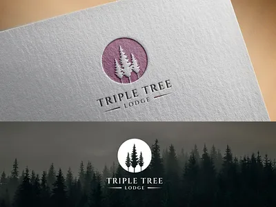 Pine tree logo best designer best logo brand identity branding family lodge logo logo design logo maker logo mark modern logo mountains north carolina pine tree pine tree logo rental travel hotel tree vacations weekend