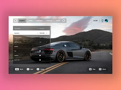 Game UI design figma game ui uiux userinterface ux