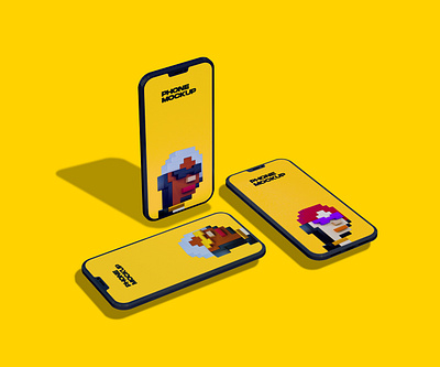 phone mockup app branding mockup ui