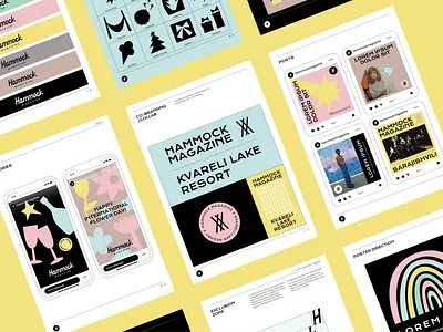 Logo & Visual Identity for Hammock Magazine animation app branding dashboard design graphic design icon identity illustration interface language logo magazine motion graphics print product slick studio ui uiux
