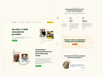 WorkHappy UI 2d 2d design brand branding clean creative dailyui design flat graphic design interface minimal uiux vector web website