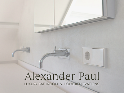 Alexander Paul: Website & Social Media advertising bathroom bathroom renovation design digital marketing graphic design home home renovation instagram renovation social media ui web web design