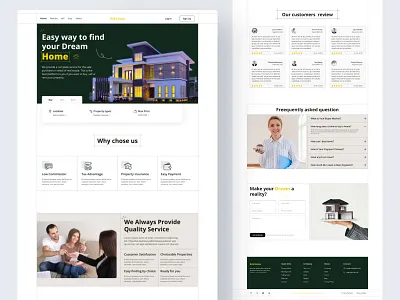 Real Estate Landing Page Website appartment best designer build wesite building dribbble best shot homepage house landing page property real estate real estate agency real estate website residence rupak chakraborty rupak design uiux web web design website website design