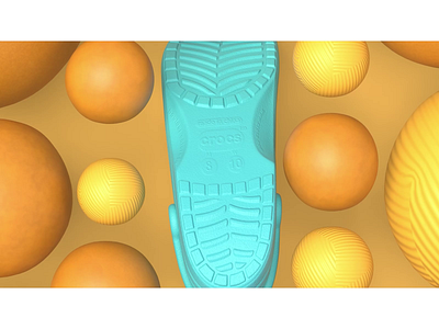 Bouncing croc 3d 3d animation 3d motion animation cinema 4d motion designer